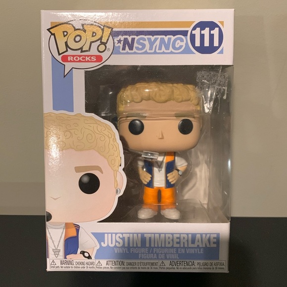 FUNKO POP - Justin Timberlake - New Without Tags - Picture 1 of 9